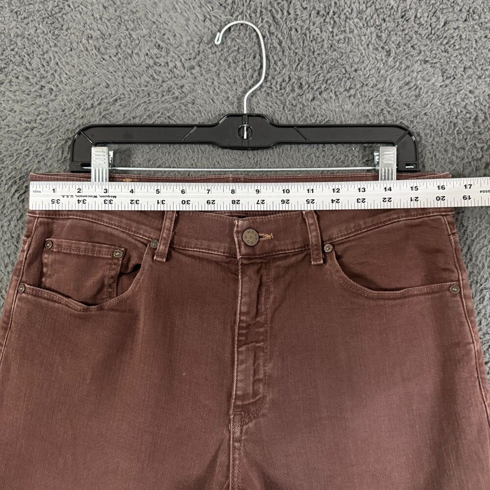Mott & Bow Jeans Mens 33x32 Brown Slim Fit Stretch Denim Pants Casual - Picture 4 of 16